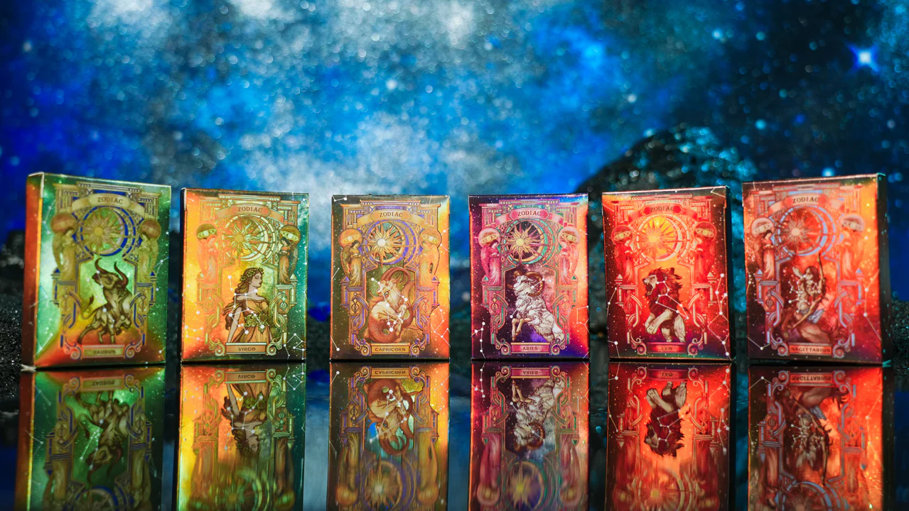 Zodiac Series Gold-edged Wooden Box by tcc - Image 7
