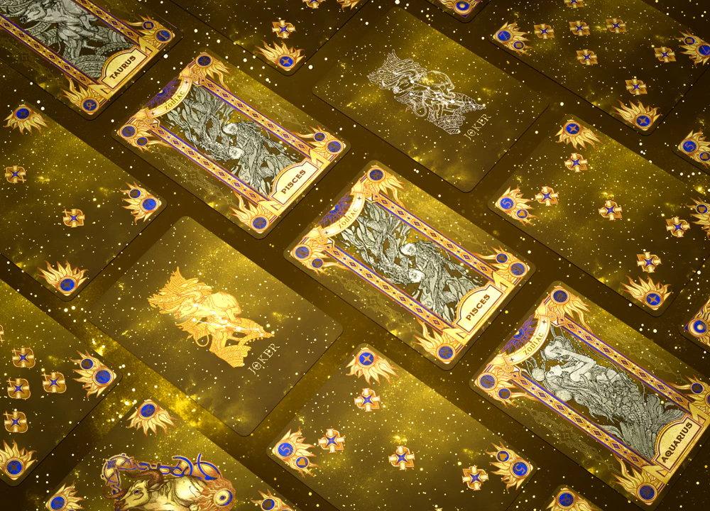 Zodiac Taurus Luminous Edition Playing Cards by TCC - Image 10
