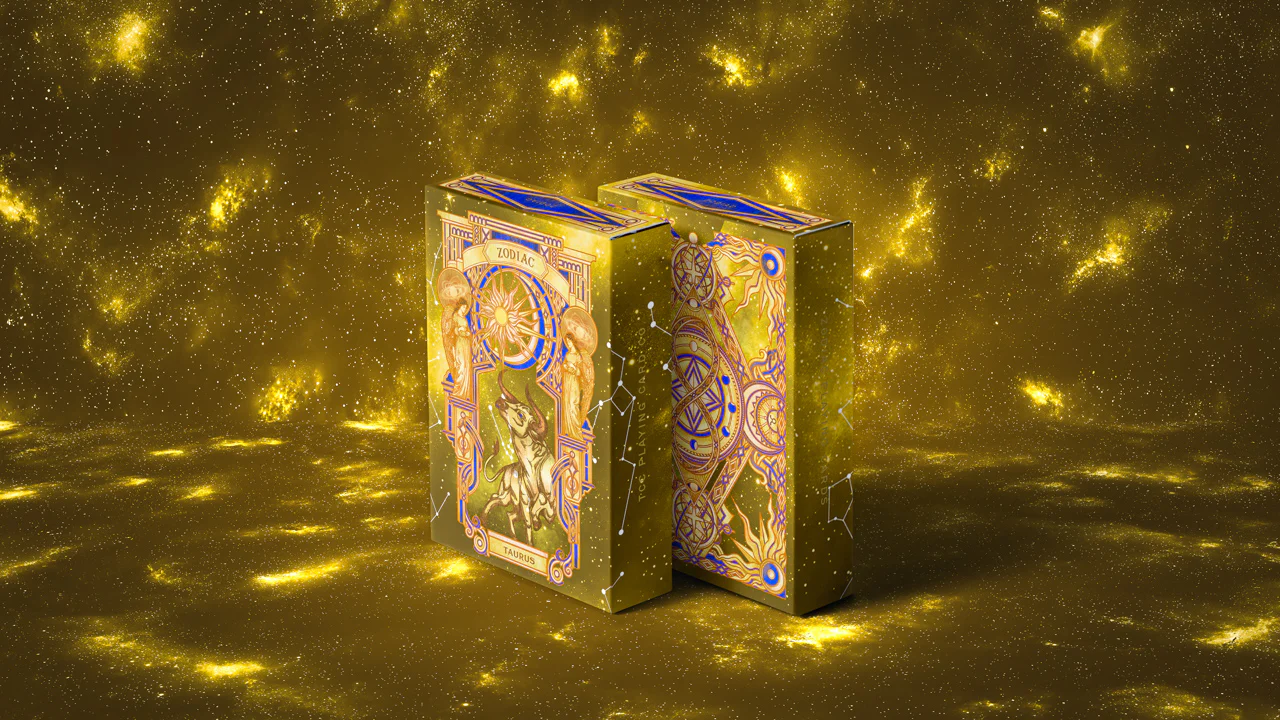 Zodiac Taurus Luminous Edition Playing Cards by TCC - Image 3