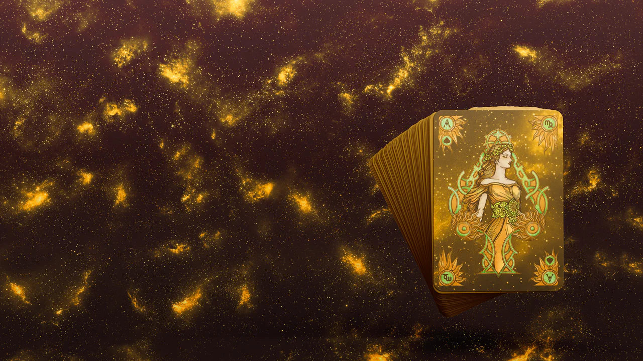 Zodiac Virgo Luminous Edition Playing Cards by TCC - Image 6